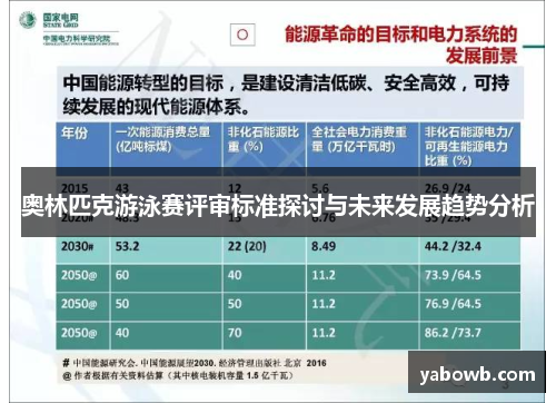 奥林匹克游泳赛评审标准探讨与未来发展趋势分析